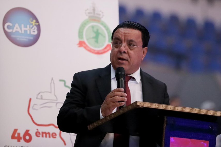 اختيار الحنفي العدلي، رئيس الجامعة الملكية المغربية لكرة اليد، عضواً في هيئة التحكيم التابعة للاتحاد الدولي لكرة اليد